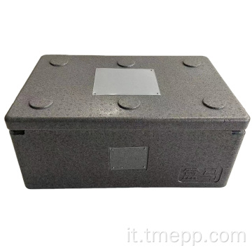 Box leggera ecologica ecologica portatile in schiuma nera